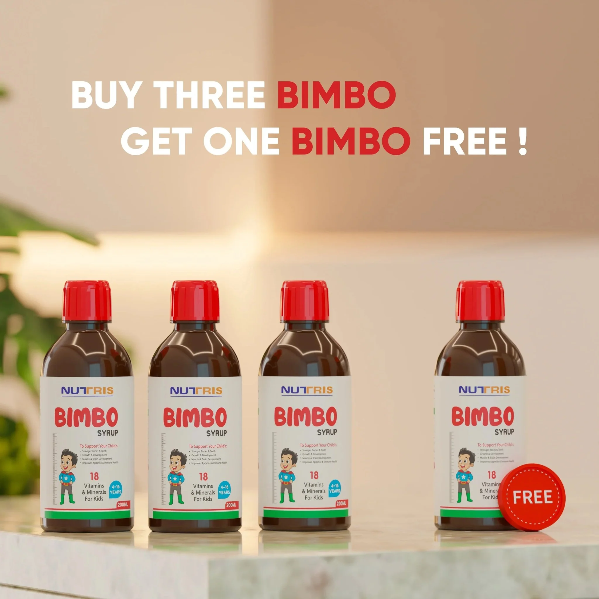 Bimbo - Kids' Multivitamins for Growth & Immunity - Image 4