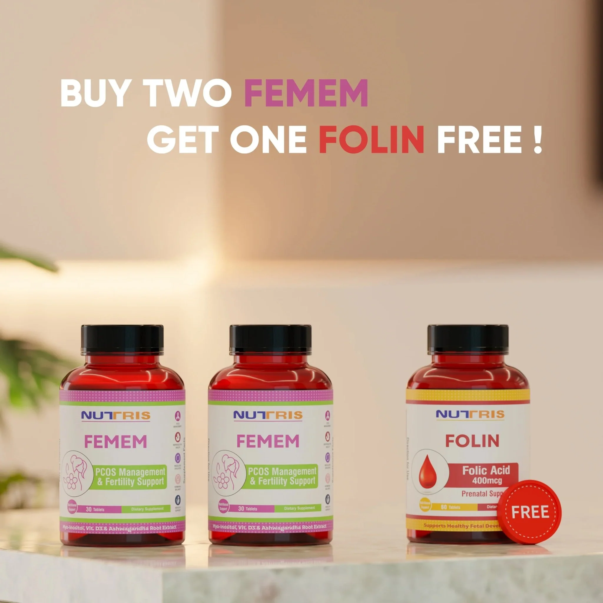 Femem - PCOS & PMS Relief - Image 3